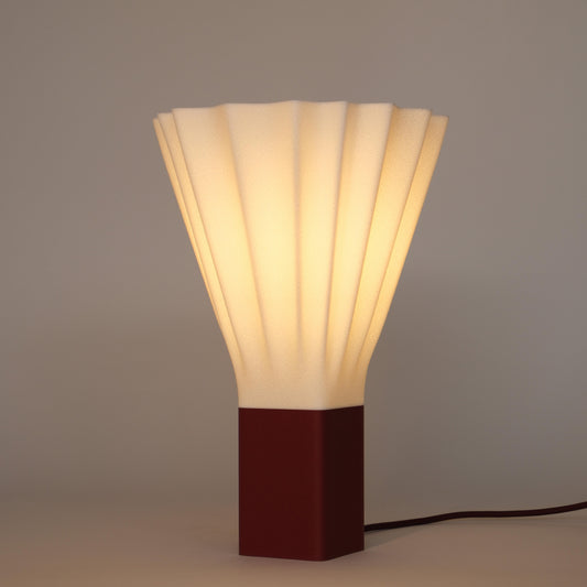 Plissé Mini – Burgundy Red