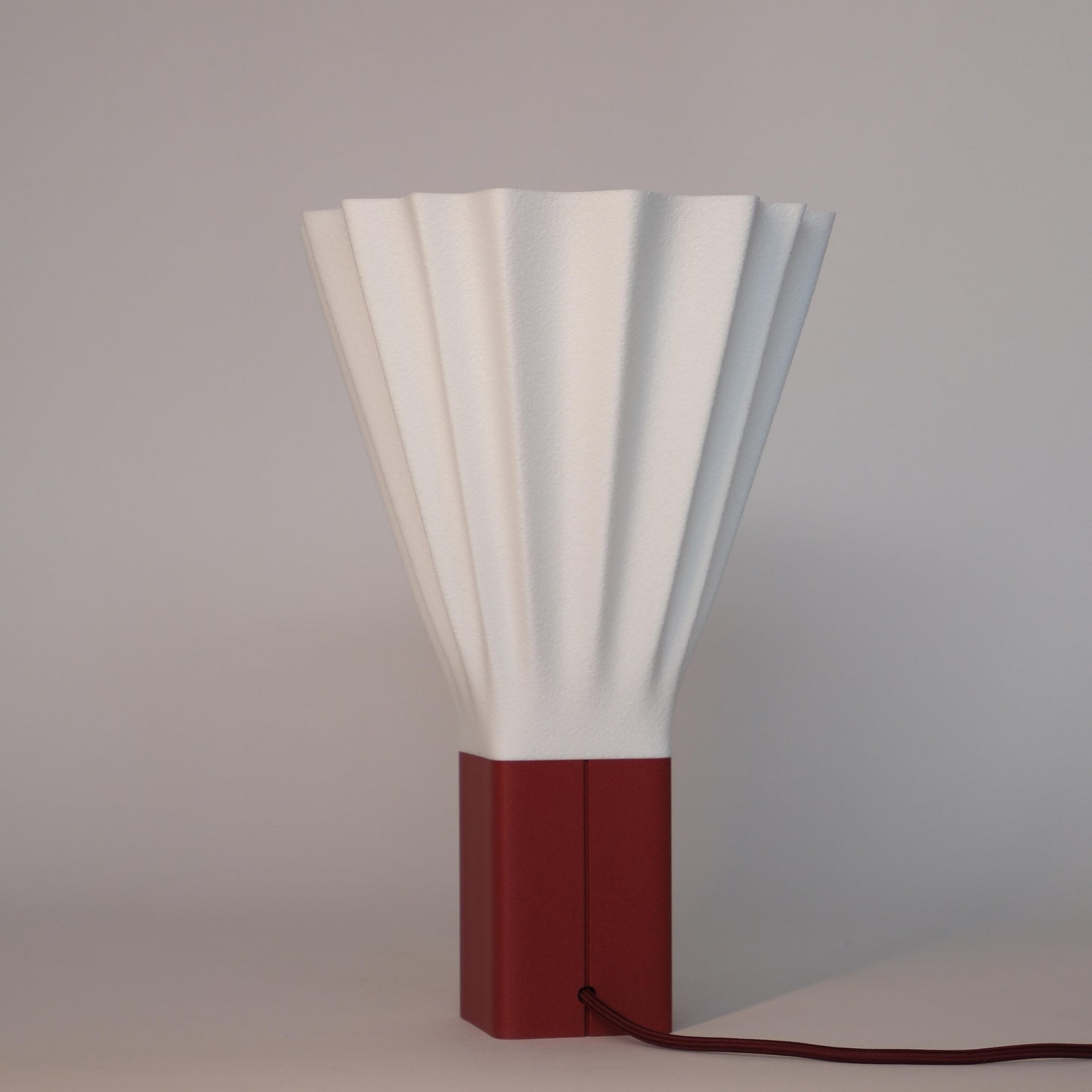 Plissé Mini – Burgundy Red