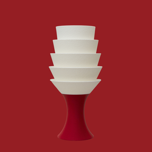 Empilé Petit – Burgundy Red
