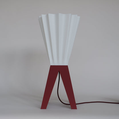 Plissé – Burgundy Red